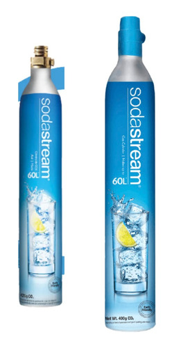 Recambio Recarga Sodastream Cilindro Co2 60l Maquina Gasifca