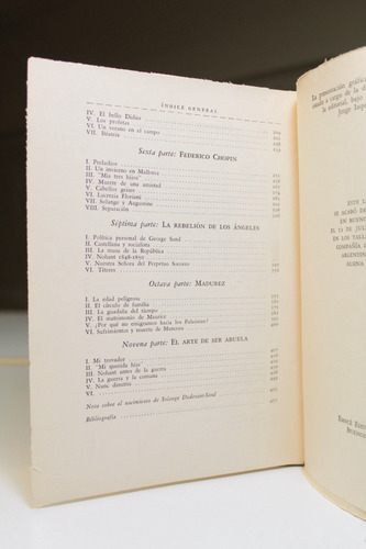 Lélia O La Vida De George Sand André Maurois 1953 Emecé