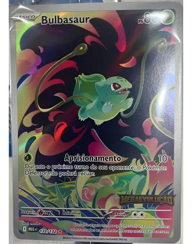 Carta Bulbasaur (#133/132) Português | MercadoLivre