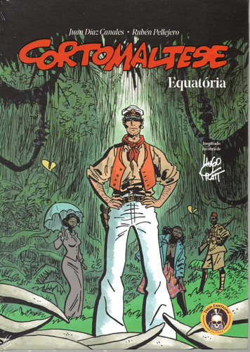 Corto Maltese - Equatória - 96 Páginas Em Português - Editora Trem Fantasma - Formato 20,5 X 29 - Capa Dura - 2022 - Bonellihq H23