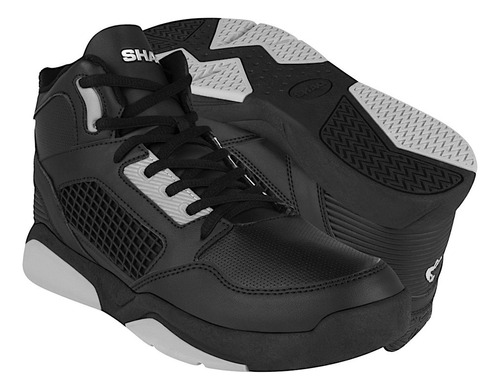 Tenis Shaq Hombre Bankshot Simipiel Negro 857028