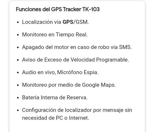 Imagen 4 de 4 de Gps/sms/gprs. Traker Nuevo..