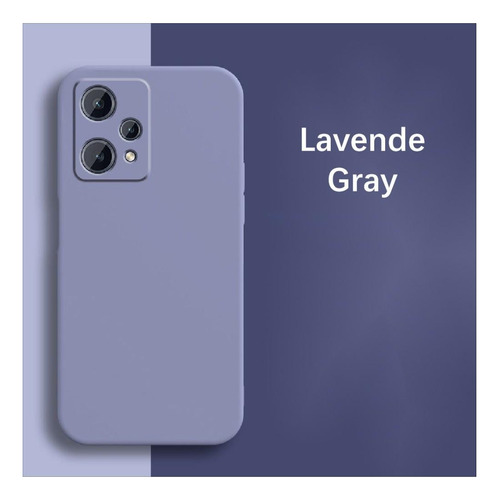 Funda De Silicona Para Realme 6/7/8/9/10 C30/31/33/35 Gt2/5/6 V11/13/15/20/23/25, Gris Lavanda