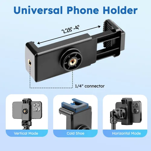 Trípode Victiv De 86 Pulgadas Para iPhone Con Cuello De Cisn