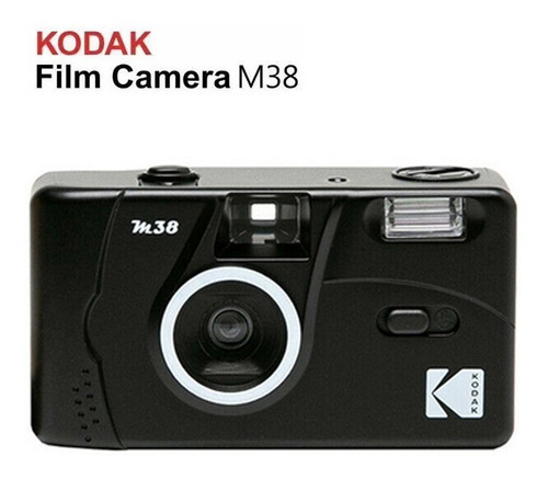 Cámara Kodak M35 135 Negra Con Flash Retro Machine