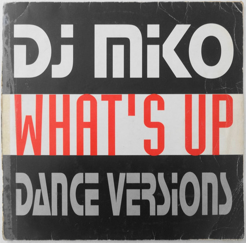 Dj Miko What's Up Dance Versions Disco Importado (Usado)