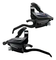 Comprar Palanca de cambio para bicicleta Shimano St-Ef500 de aluminio negro