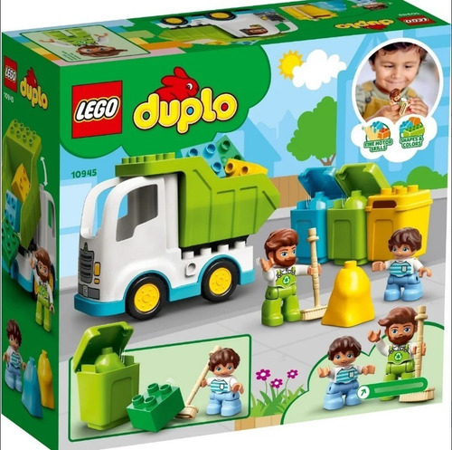 Imagen 2 de 7 de Lego® Duplo - Camión De Residuos Y Reciclaje (10945)