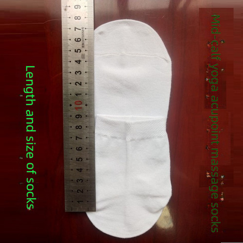 Calcetines Tabi Blancos Con Correa China, Talla 45, Bolsa De