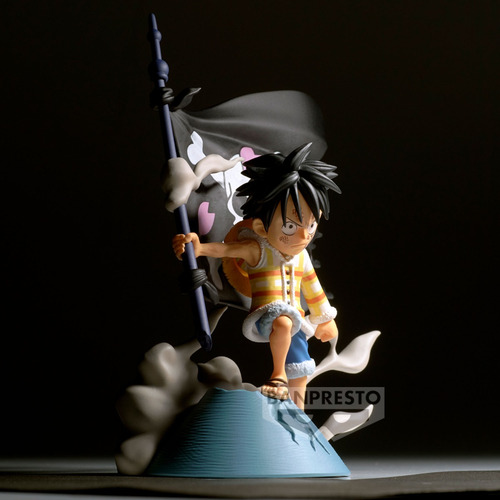 Banpresto One Piece Log Stories Luffy Statuette 4