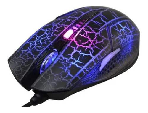 Mouse Gamer Profesional Lisheng Ergonomico 2400 Dpi G25