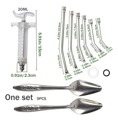 /kit De Alimentación Para Pájaros Bebés, Jeringa De 20 Ml
