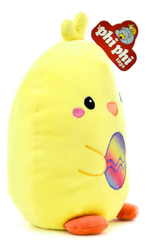 Imagen 3 de 7 de Peluche Pollito Phi Phi Toys Abrazable Kawaii Super Suave