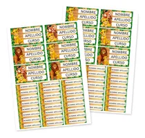 Comprar Kit Etiquetas Escolar Digital Imprimibles Rey Leon Editable