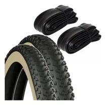 Comprar Par Pneu Aro 29x2.10 Faixa Bege Bike Mtb Paco Nomad+câmaras