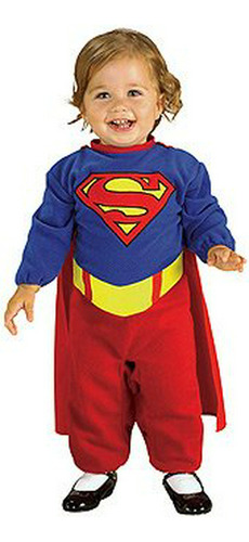 Disfraz De Supergirl Para Bebé #885302 - Romper De Superhéro
