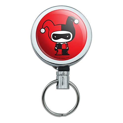 Harley Quinn Cute Chibi Character Heavy Duty Metal Retr...