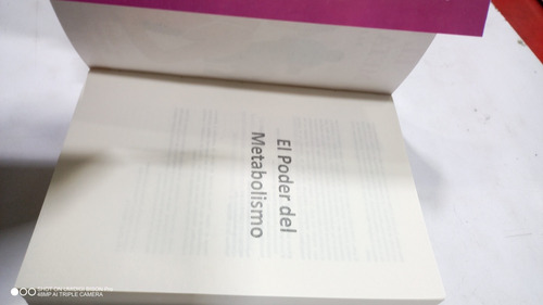 Libro El Poder Del Metabolismo. Frank Suárez