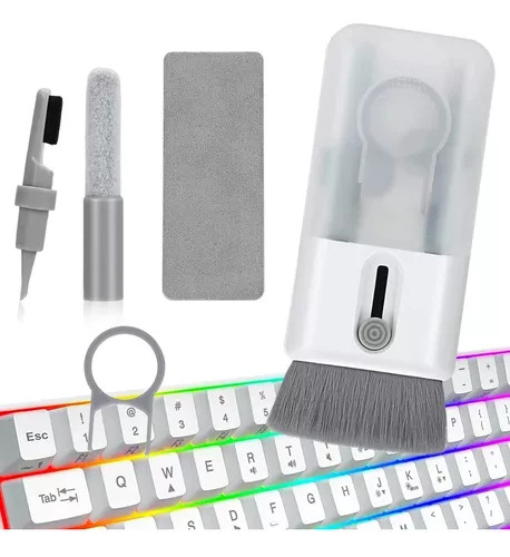 Kit De Limpieza De Teclado Para Pc 6 En 1 Y Portátil