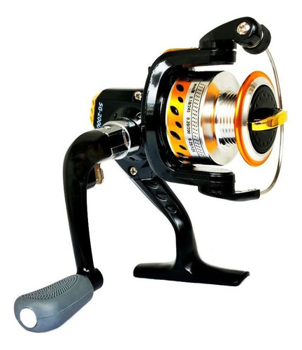 Imagen 2 de 3 de Carrete De Pesca Sg 2000 Pro Extreme Inz/der 6 Bal