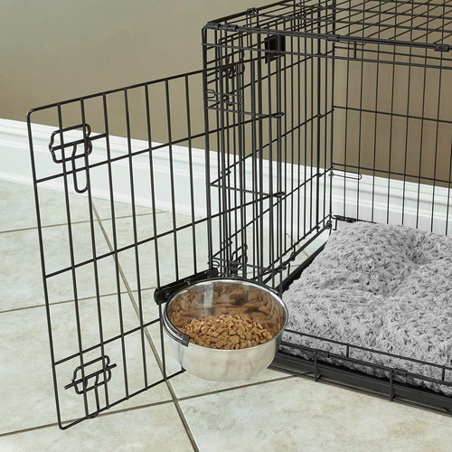 Imagen 3 de 10 de Bowl Midwest 1lts Acero Inox. Para Agua/alimento Snapy Fit