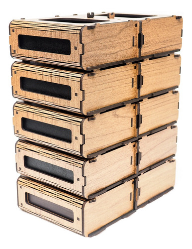 1x Caja Para Juego De Cartas Toma 6 Con Protector/fundas