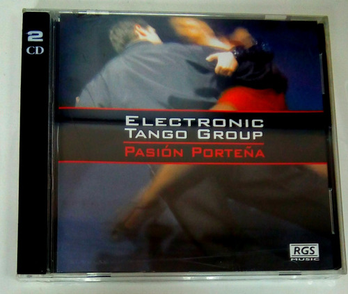 Electronic Tango Group Pasión Porteña 2 Cds Original Y Nuevo
