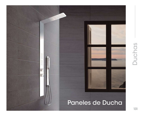 Kubo Panel De Ducha Con Ducha De Mano+ Mezclador  Lta034-2