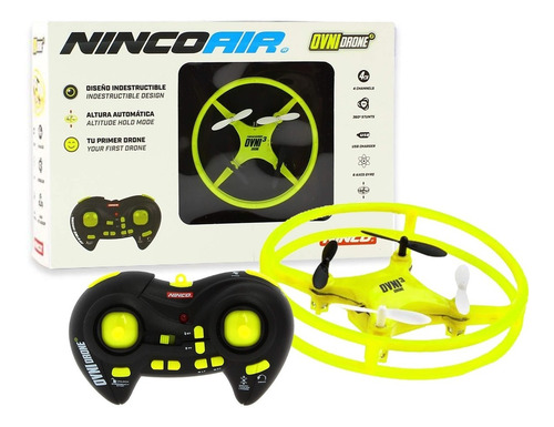  Drone 3 Ninco Air Ovni Diseño Indestructible Altura Auto