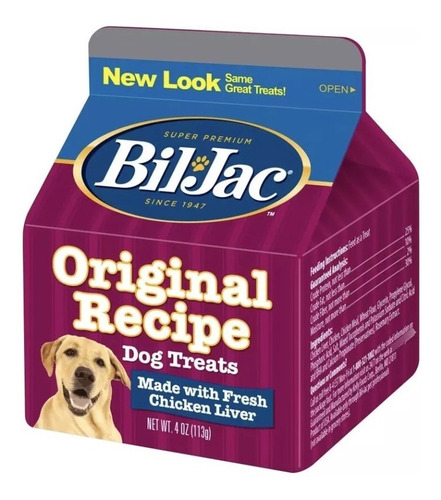 Premio Bil Jac Snack Perro Liver Treats 113 Grs