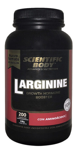 Imagen 1 de 2 de L- Arginina 1000 Mg X 200 , Scientific Body