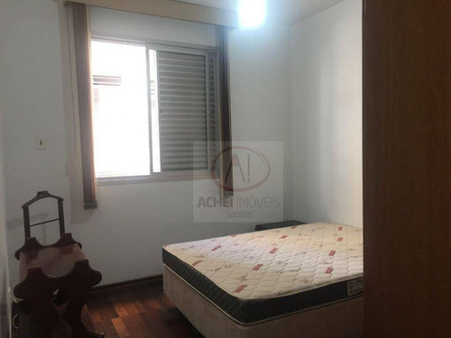 Imagem 13 de 30 de Apartamento Com 1 Dormitório À Venda, 68 M² Por R$ 375.000,00 - Boqueirão - Santos/sp - Ap10652