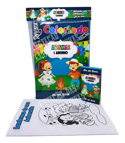 Brindes mágicos - Kit de colorir Roblox! 12 imagens para colorir e