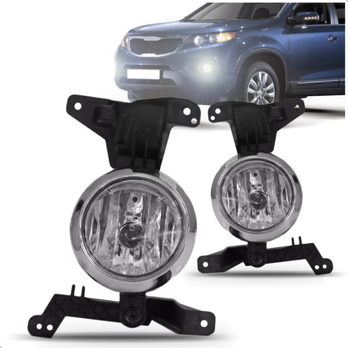 Par Farol Milha Sorento 2010 2011 2012 2013 Com Suporte