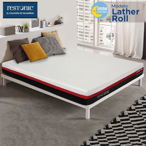 Imagen 3 de 10 de Restonic Colchón Queen Size Confort Con Memory Foam