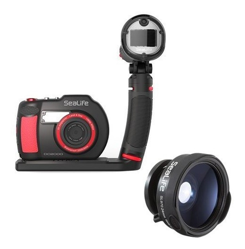 Sealife Dc Camara Pro Flash Set Sl Gran Angular Lente