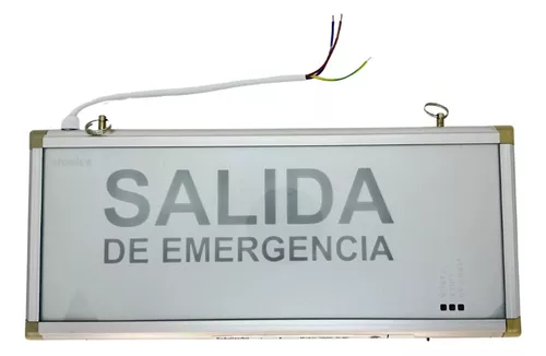 Cartel De Salida A Led Atomlux