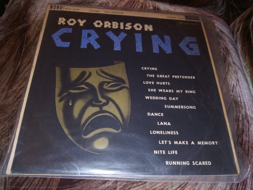 Roy Orbison Crying Vinilo England 1962 Original Exelente