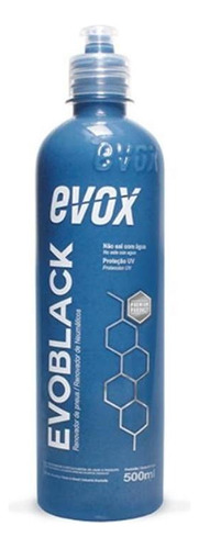 Renovador De Pneu Pretinho Evoblack 500ml Evox Único