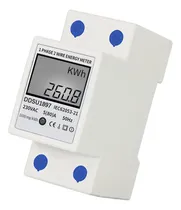 Comprar . Medidor De Electricidad Din Riel Digital Monofásico+dos