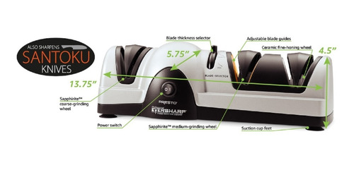 Afilador Automático De Cuchillos Eléctrico Profesional 