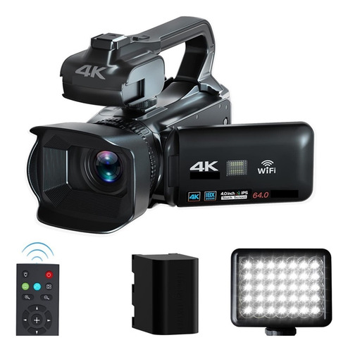 18x Digital Vlog Videocámara 4k Cámara De Video Profesional
