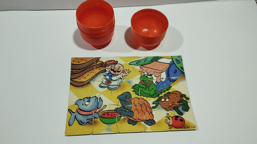 Juguetes Kinder Koala Gatos Egipcios Rompecabezas Ben 10 (Usado)