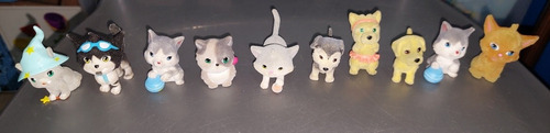 Lote De 40 Miniaturas Aterciopeladas De Pets (Usado)