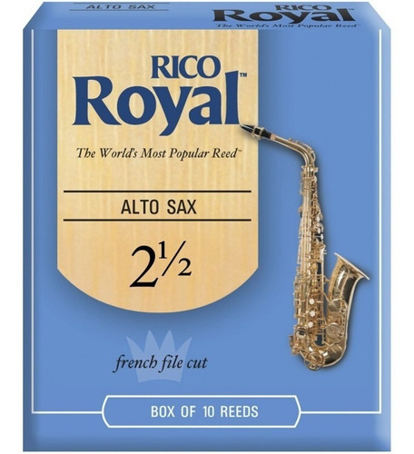 Caña Rico Royal Saxo Alto Nº2.5 Rjb1025