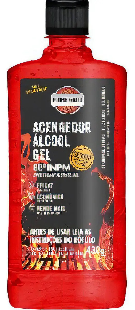 Acendedor Álcool Gel 430g Álcool Gel Para Churrasqueira Lareiras Rechauds