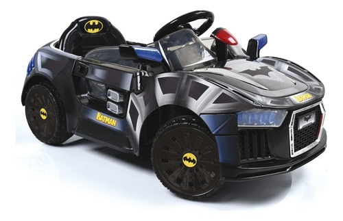 Carro Eléctrico Montable Batimóvil Batman 6v Con Luces Led