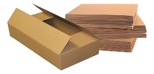 Caja Carton Embalaje 60x30x10 Mudanza Reforzada 25 Unidades