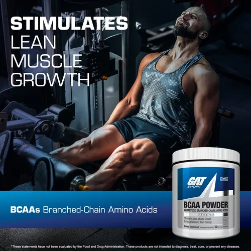 Suplemento Gat Sport Bcaa Powder 266.5 Nutricional Sin Sabor