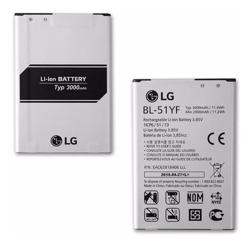 Bateria LG G4 Stylus Hdtv H540t Original Bl-51yf